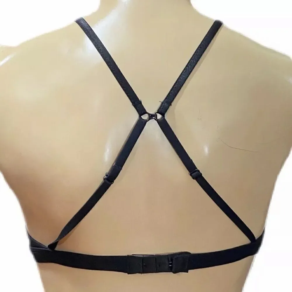 Victoria’s Secret crochet lace high neck bralette